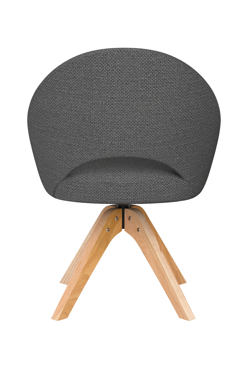 Cut-Out Wooden Swivel Chair | DF Mick | Oroa.com