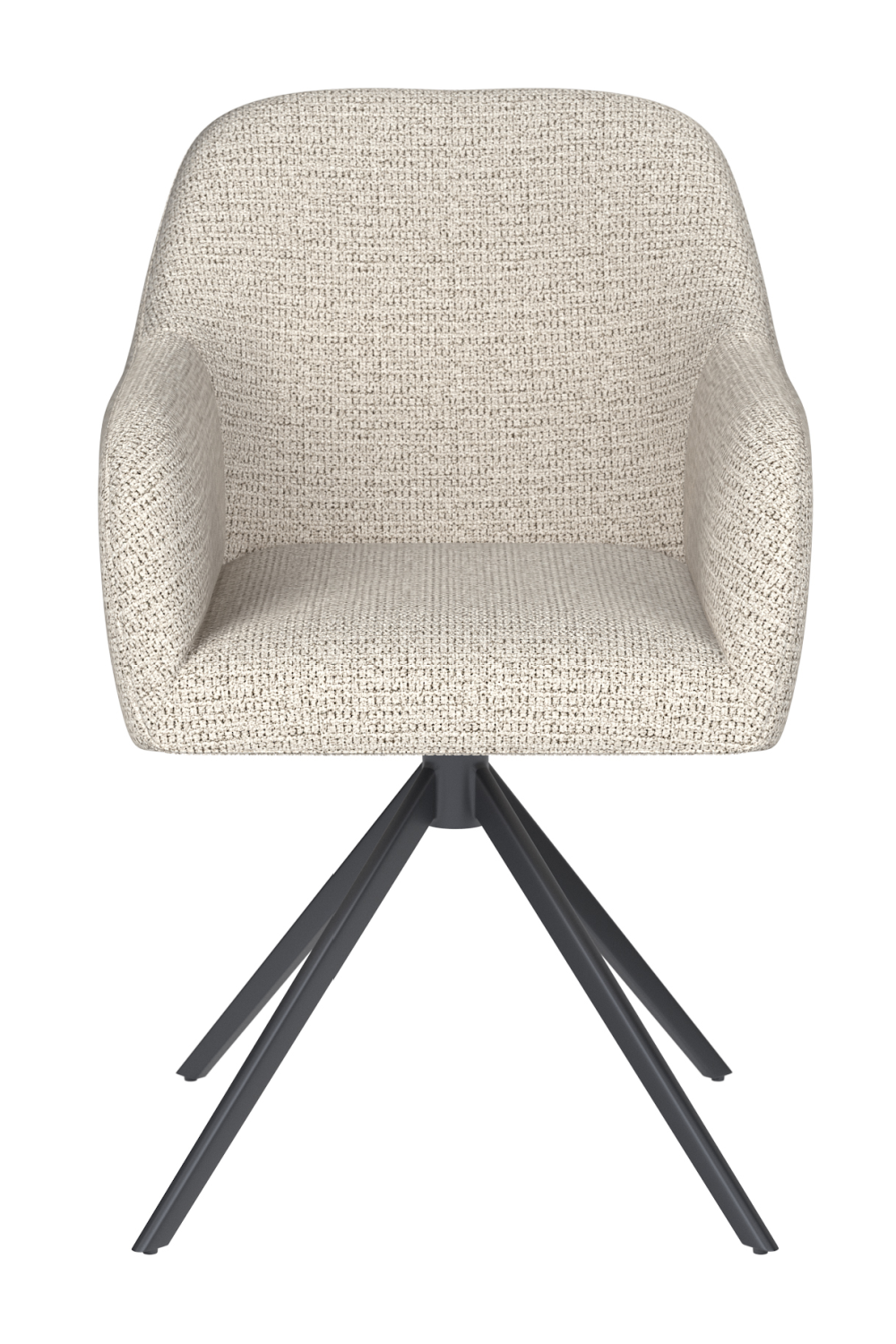 Upholstered Dining Swivel Armchair | DF Otis | OROA.com