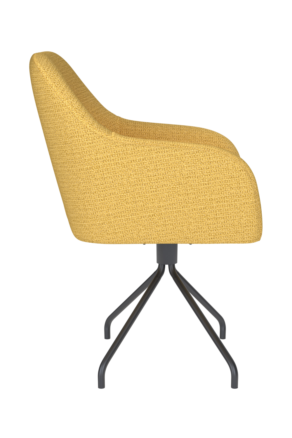 Upholstered Spider Swivel Armchair | DF Otis | OROA.com