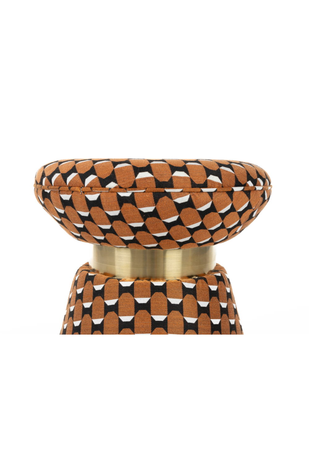 Octagonal Pattern Cinched Stool | DF Pin | OROA.com