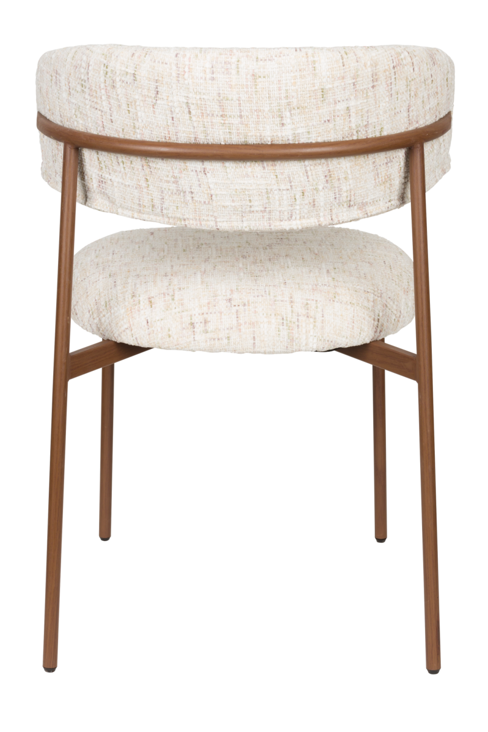 Iron Framed Curve Dining Chairs (2) | DF Claes | OROA.com