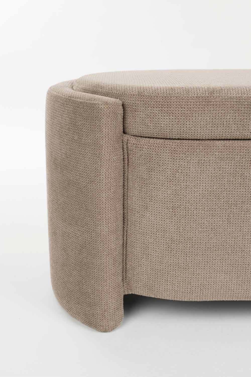 Gray Storage Bench | DF Miro | OROA.com