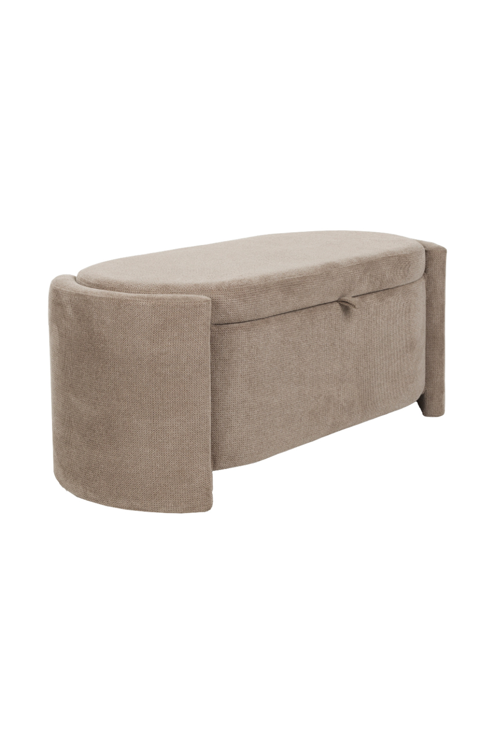 Gray Storage Bench | DF Miro | OROA.com