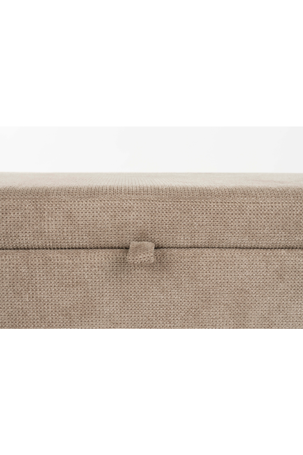 Gray Oval Storage Bench | DF Orly | OROA.com