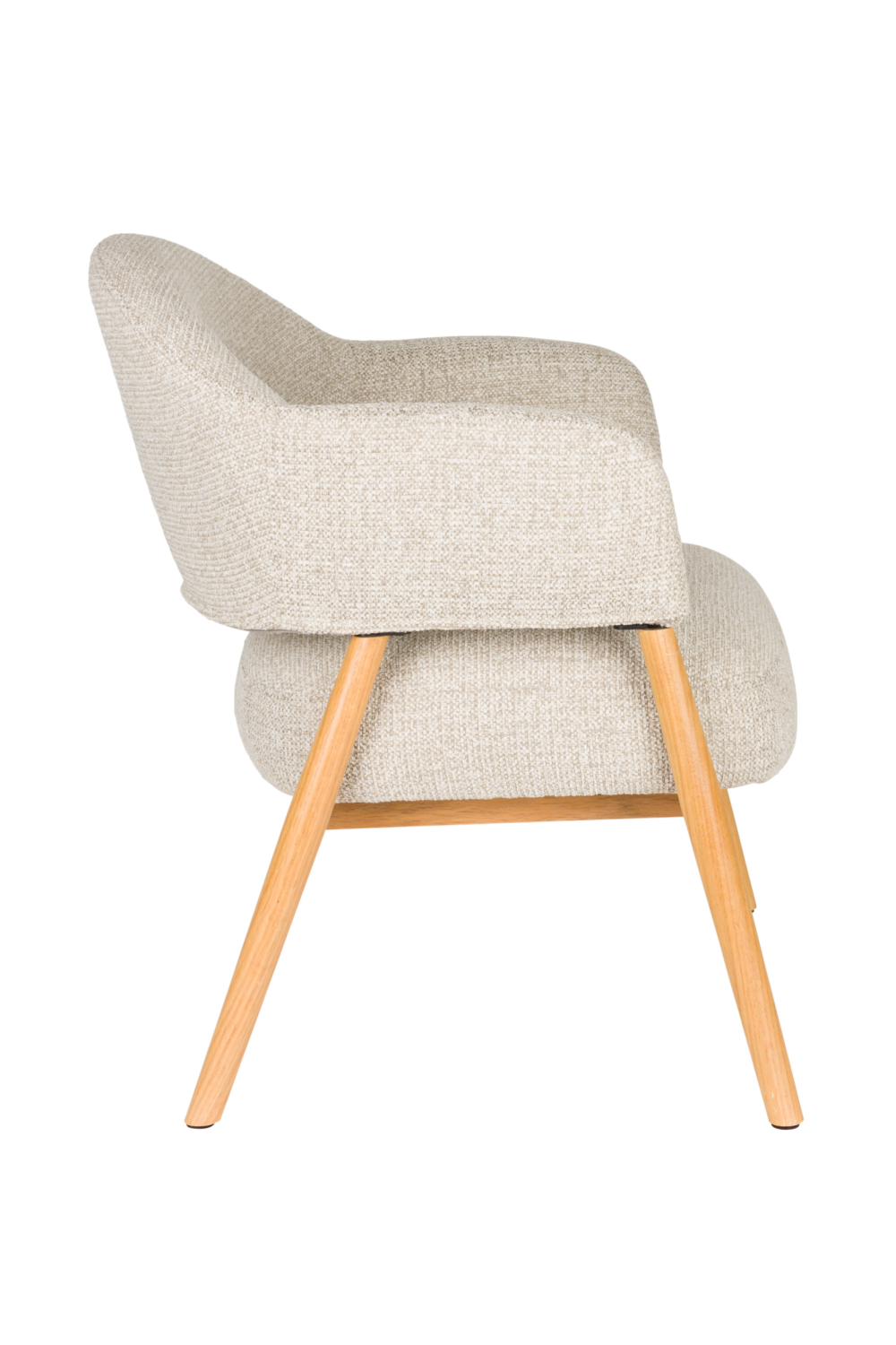Oak Framed Lounge Chair | Oroa.com