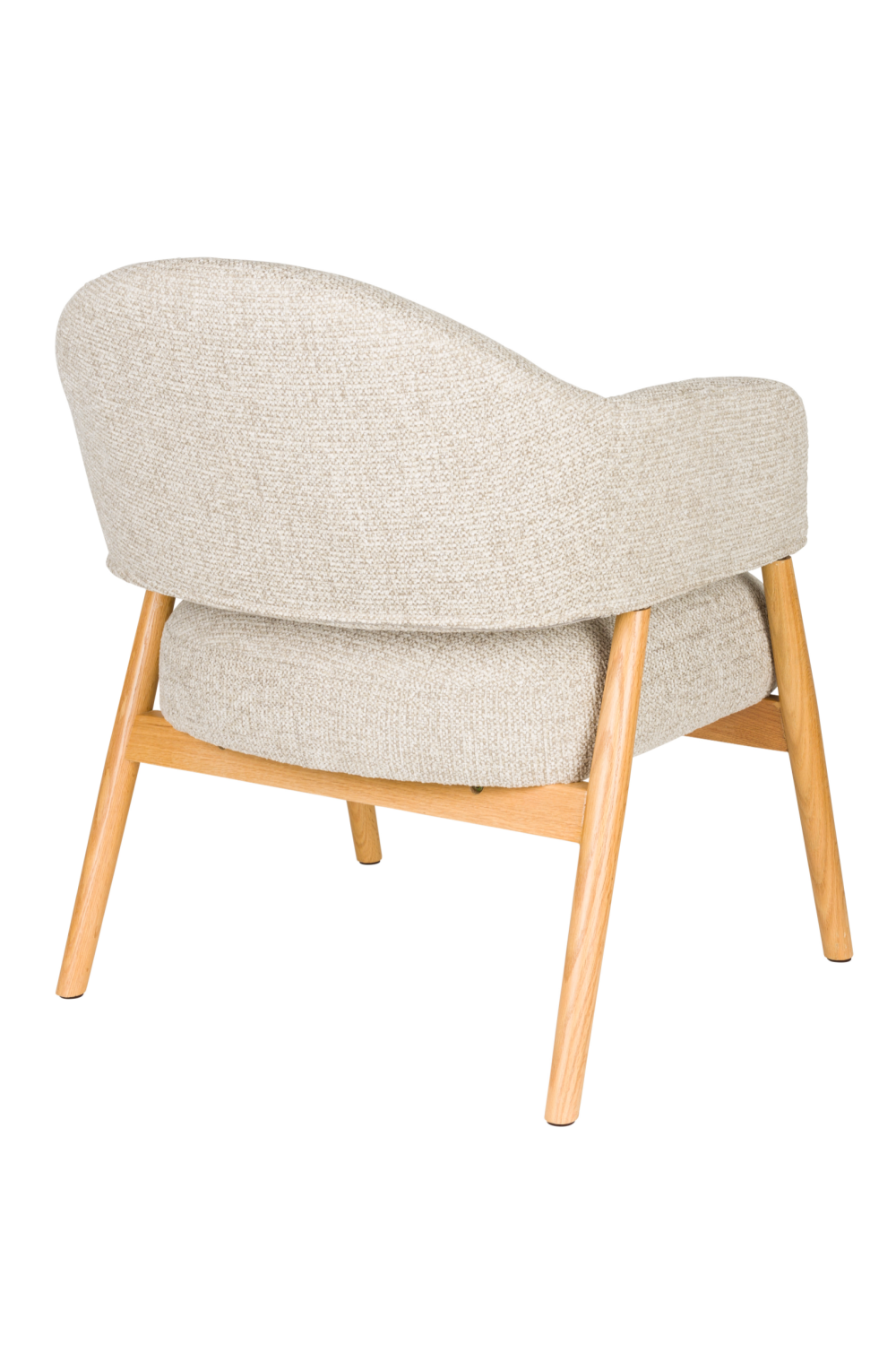 Oak Framed Lounge Chair | Oroa.com