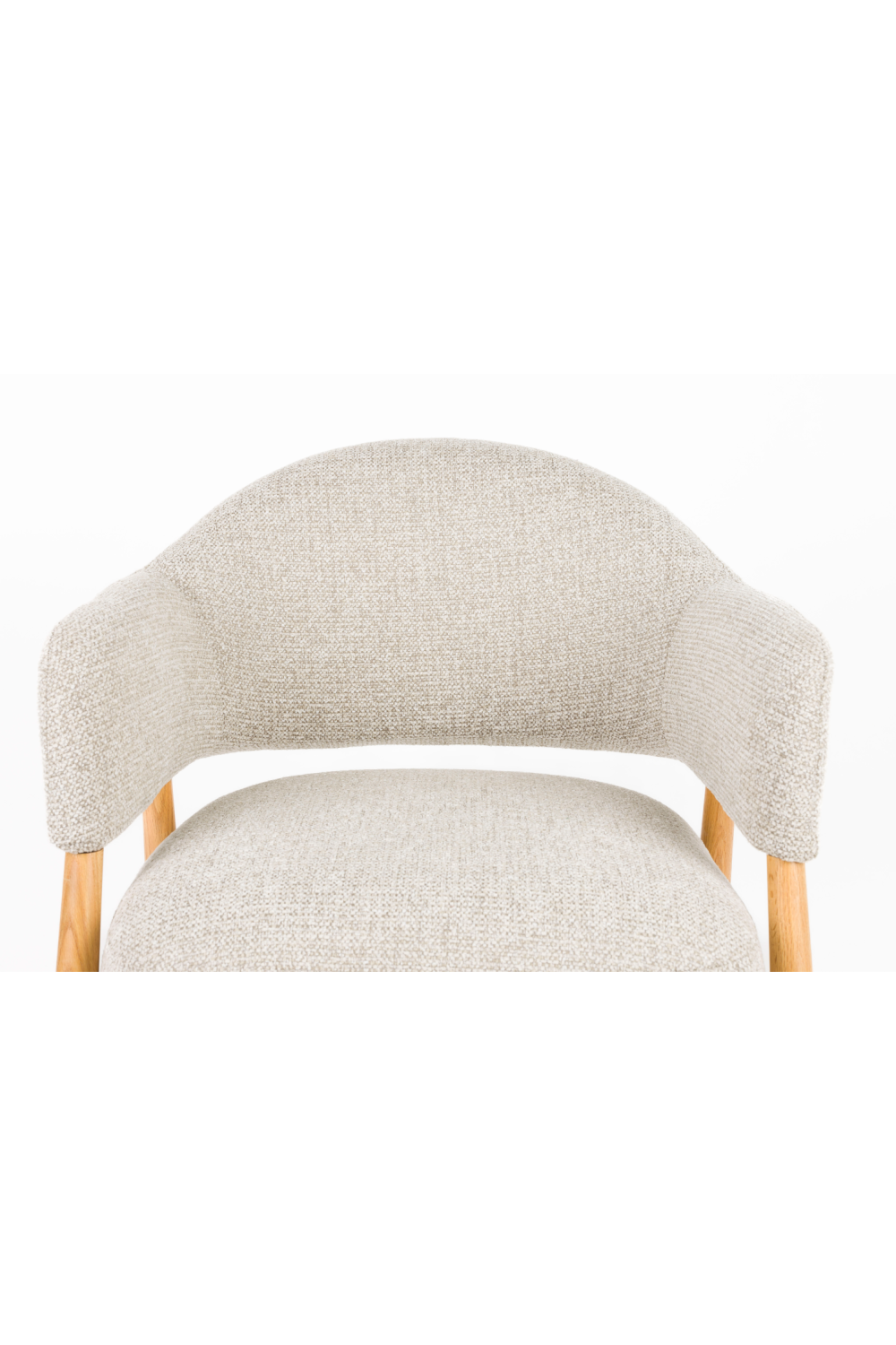 Oak Framed Lounge Chair | DF Indy | OROA.com