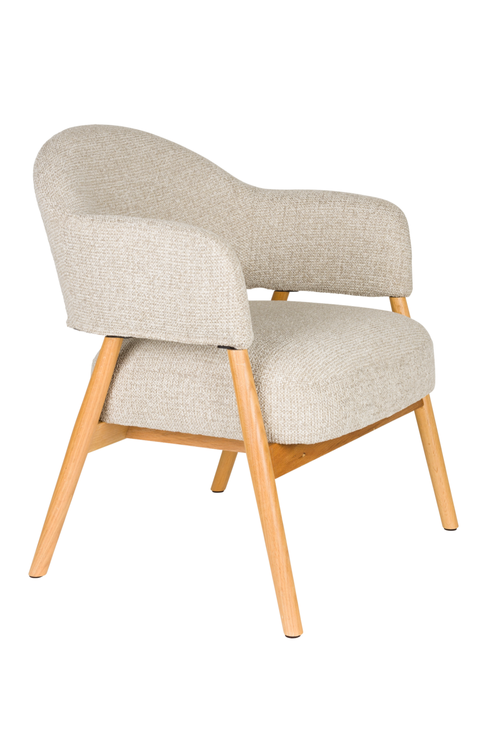 Oak Framed Lounge Chair | Oroa.com