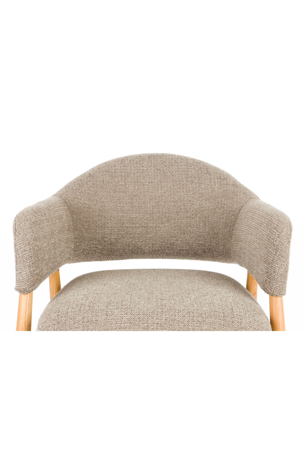 Oak Framed Lounge Chair | DF Indy | OROA.com