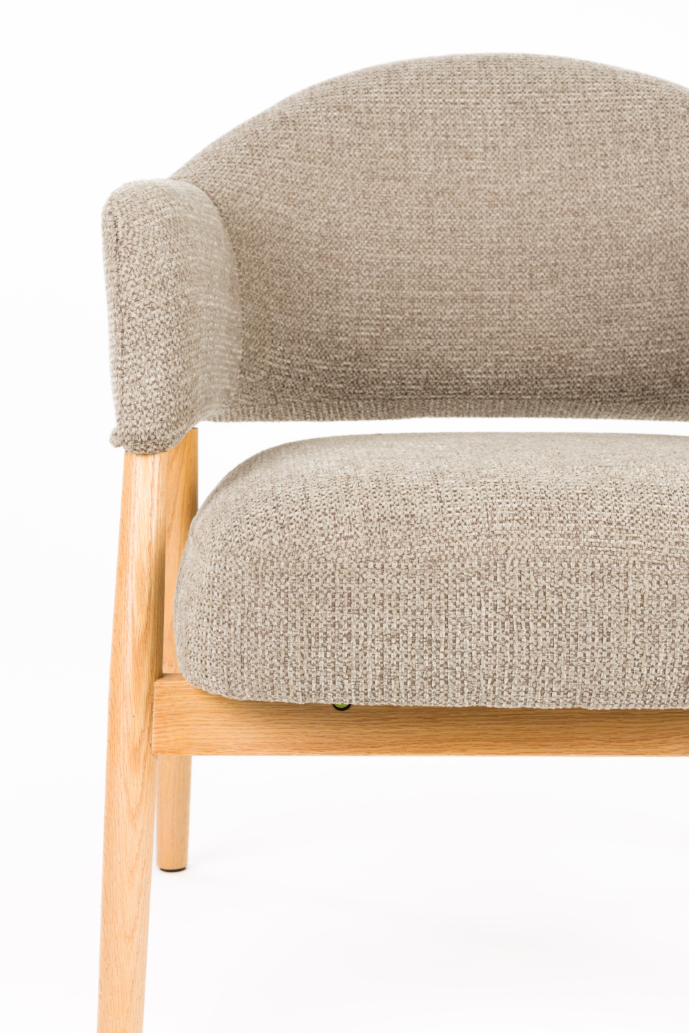 Oak Framed Lounge Chair | Oroa.com