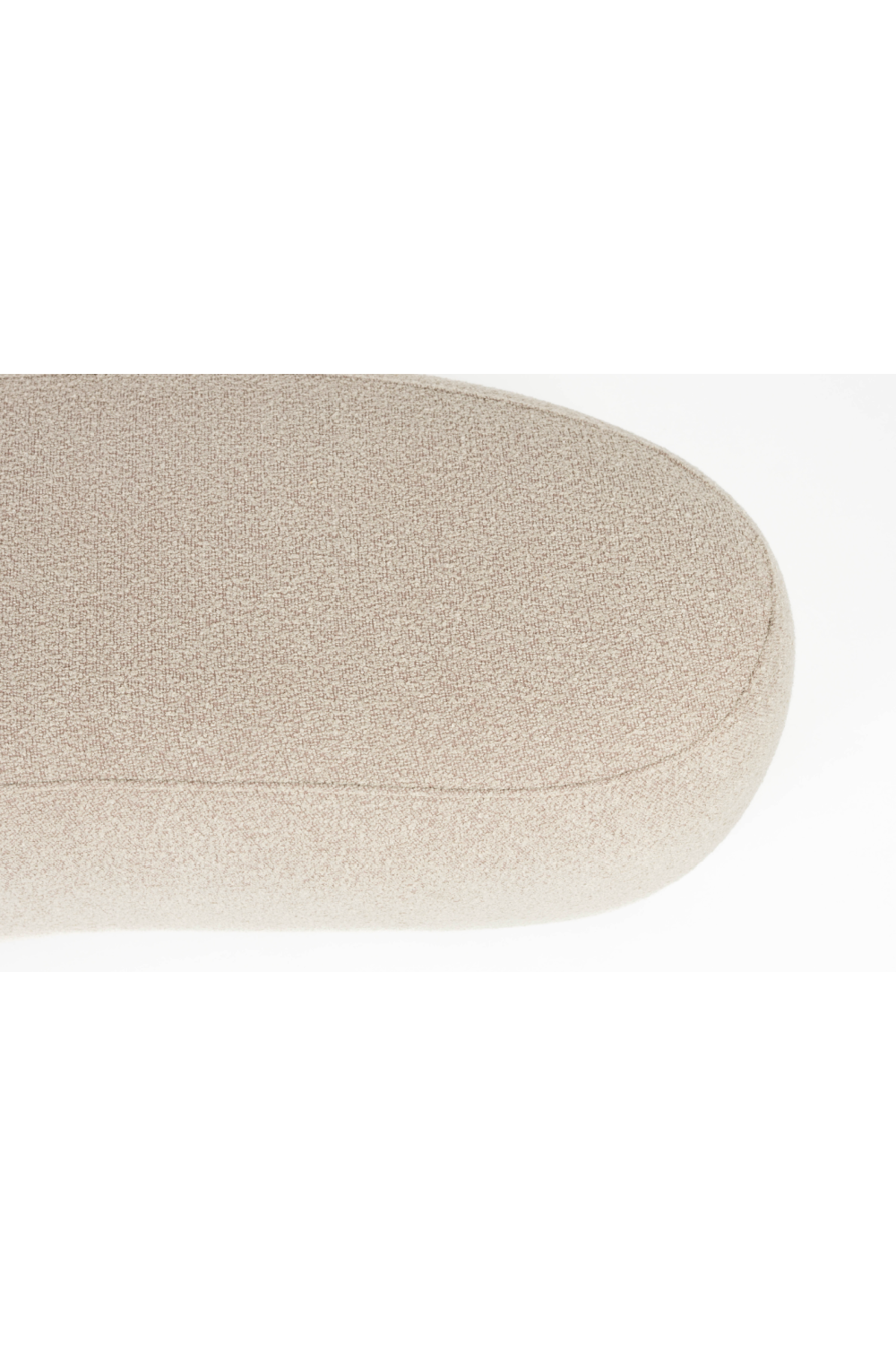 Beige Upholstered Ottoman | DF Noxx | OROA.com