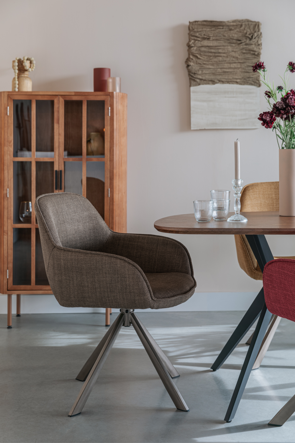 Cut-Out Back Dining Chairs (2) | DF Toye | OROA.com