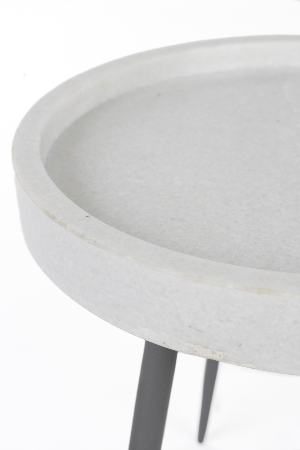 Solid Marble Side Table | DF Karrara | OROA.com