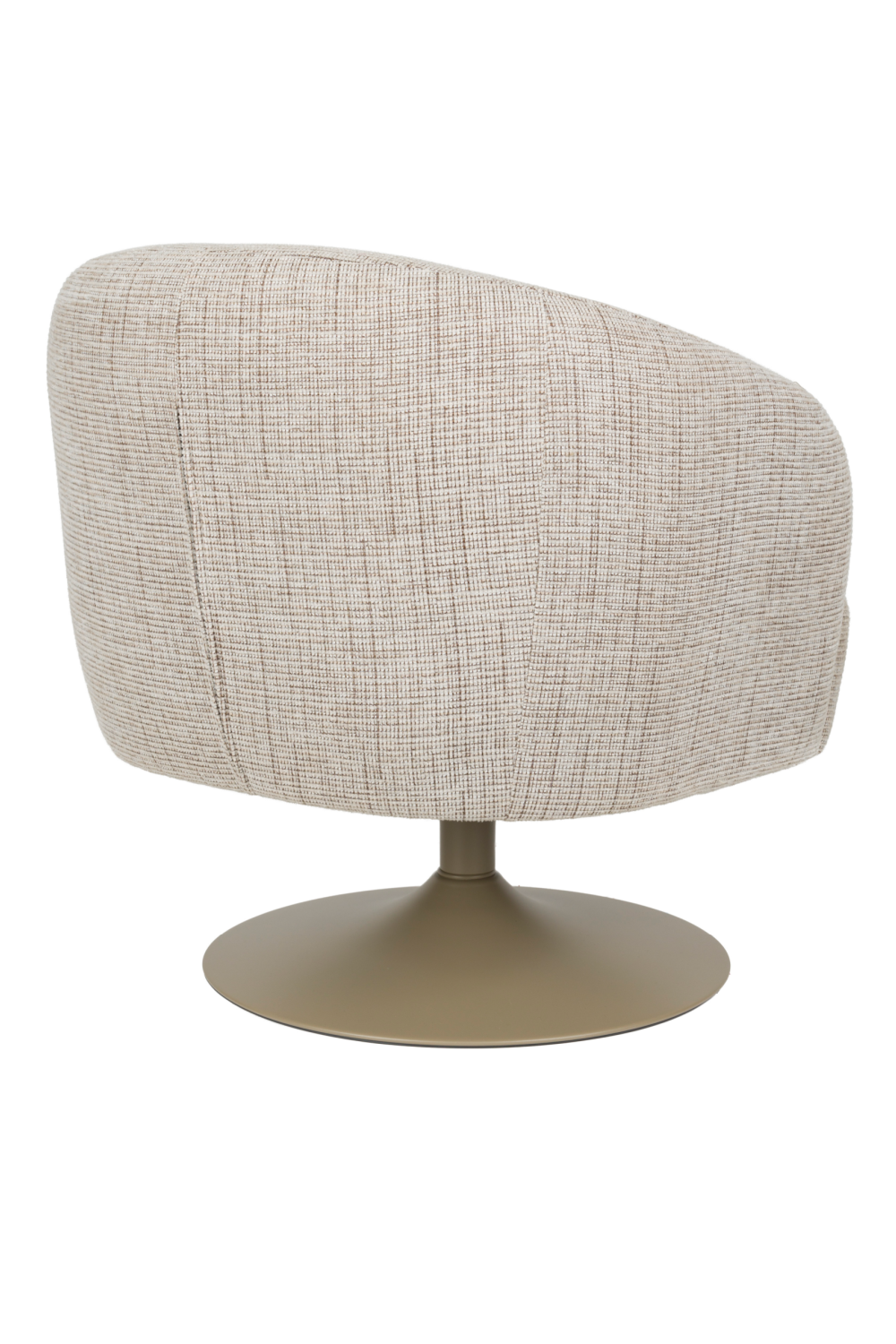 Central Leg Brown Lounge Chair | Oroa.com