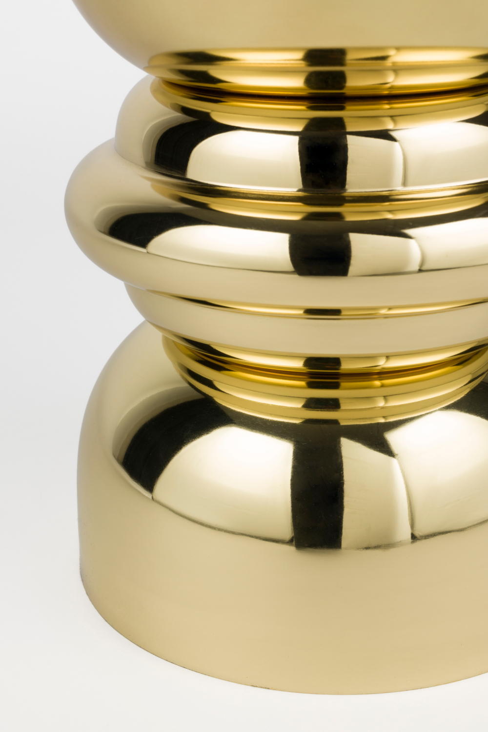 Metallic Stacked Side Table | DF Kinga | OROA.com