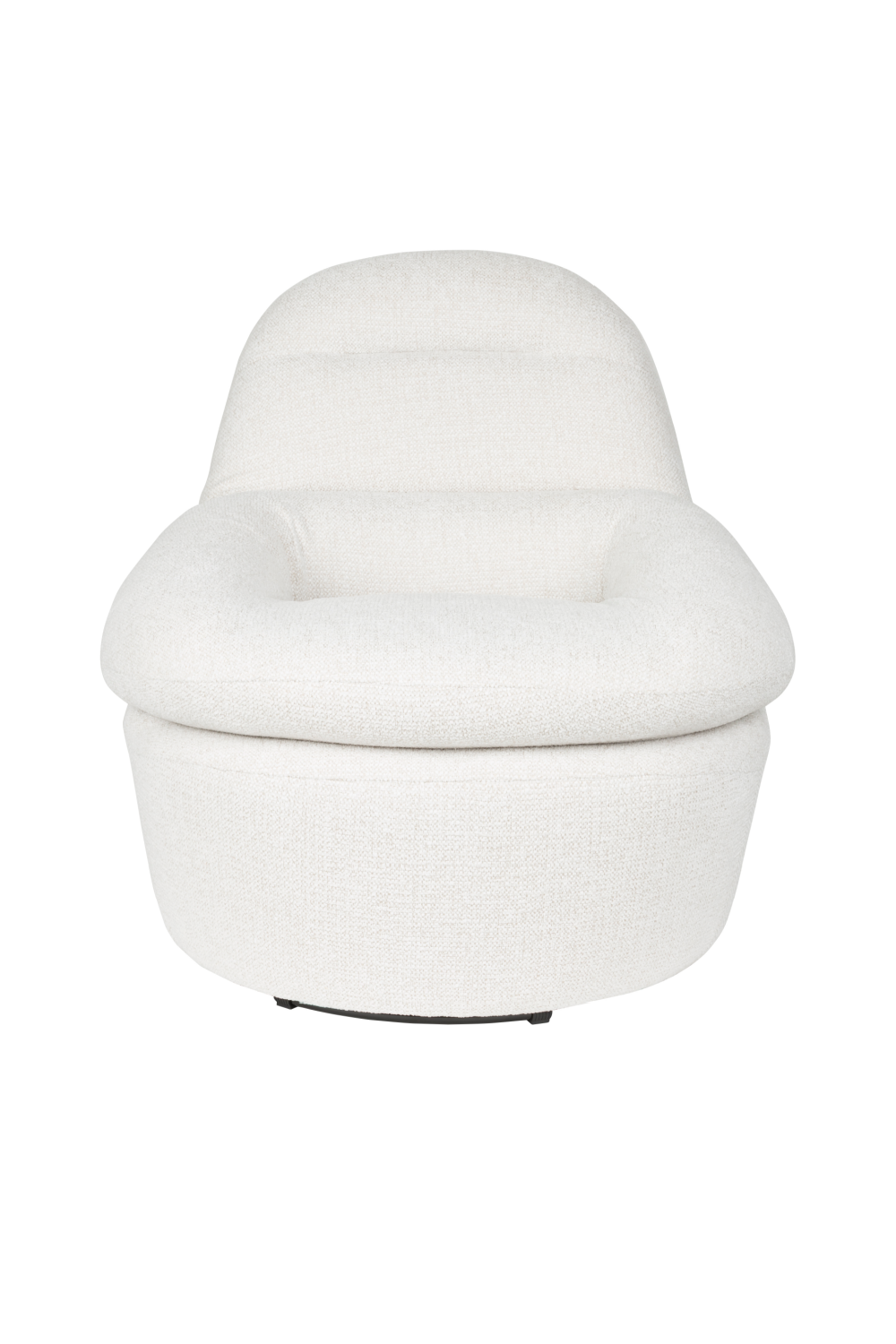 White Upholstered Lounge Chair | DF Velvoro | Oroa.com