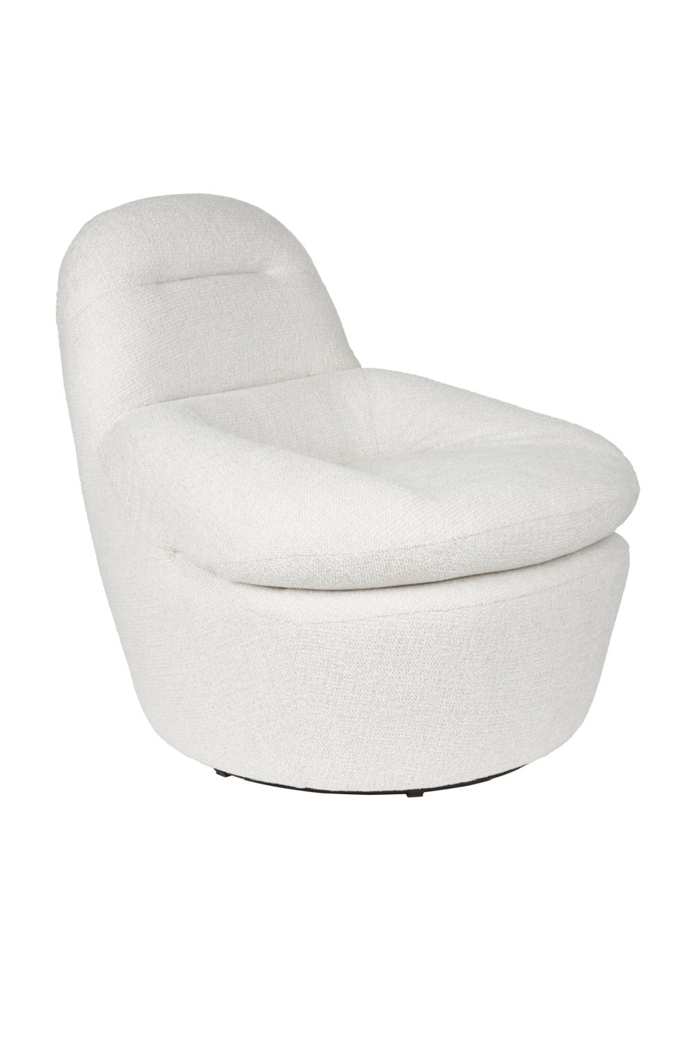 White Upholstered Lounge Chair | Oroa.com