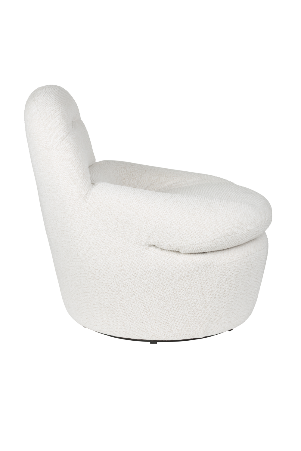 White Upholstered Lounge Chair | Oroa.com