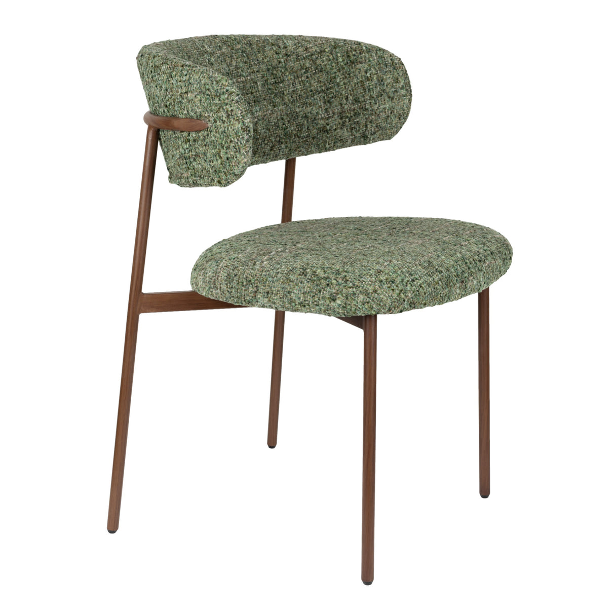 Modern European furniture - Iron Framed Curve Dining Chairs (2)- www.oroa.com | Oroa.com