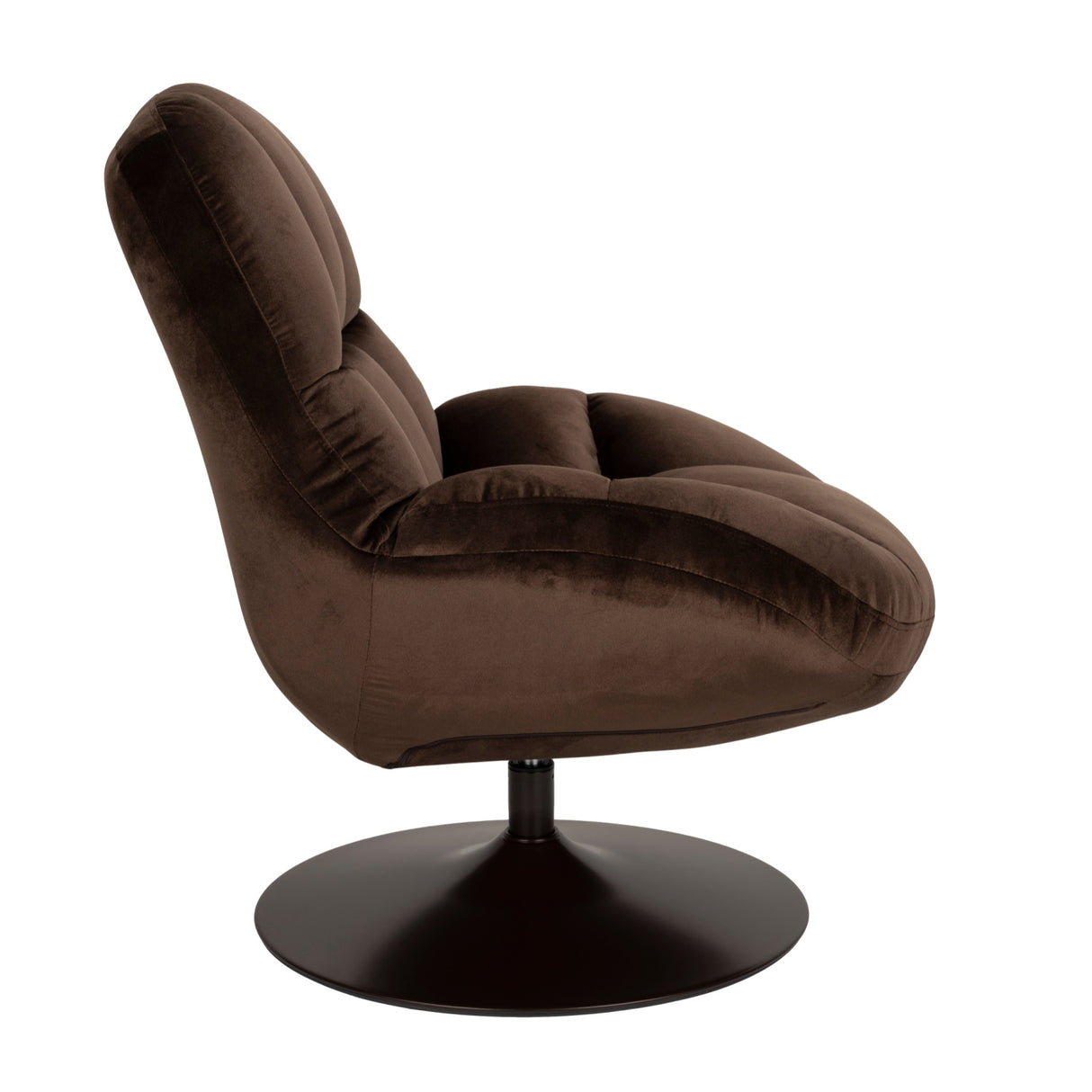 Velvet Swivel Lounge Chair | Oroa.com