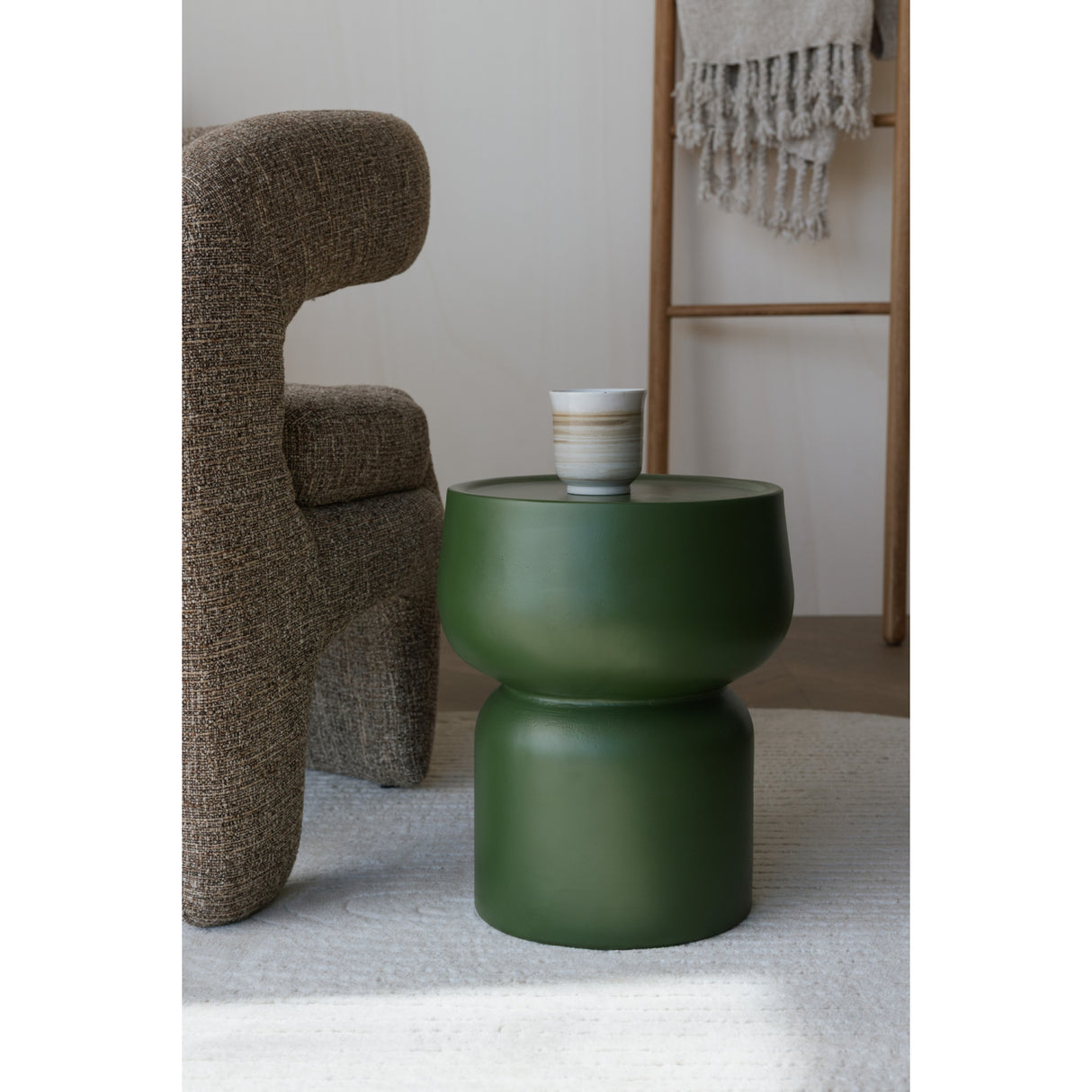 Modern European furniture - Matte Finished Side Table - www.oroa.com | Oroa.com