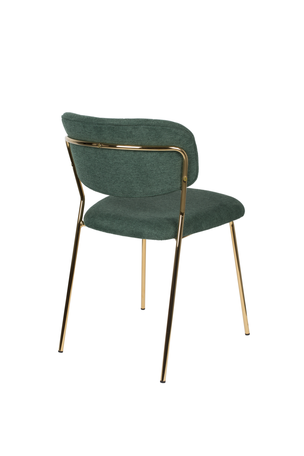 Mixed Fabric Upholstered Dining Chairs (2) | DF Jolien | OROA.com