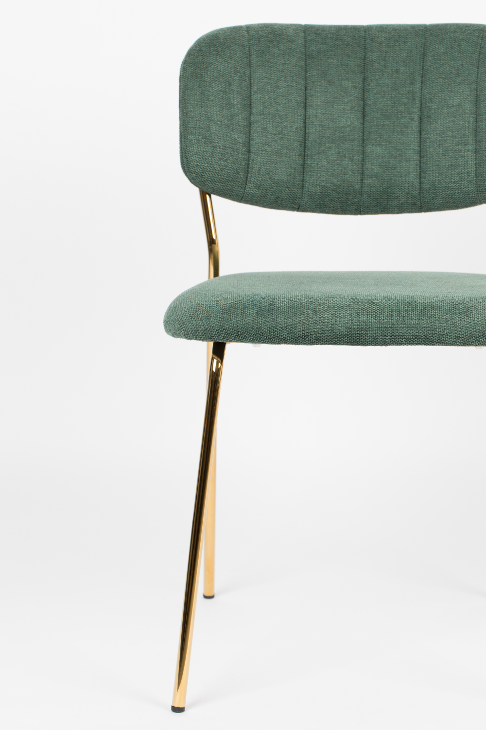 Mixed Fabric Upholstered Dining Chairs (2) | DF Jolien | OROA.com