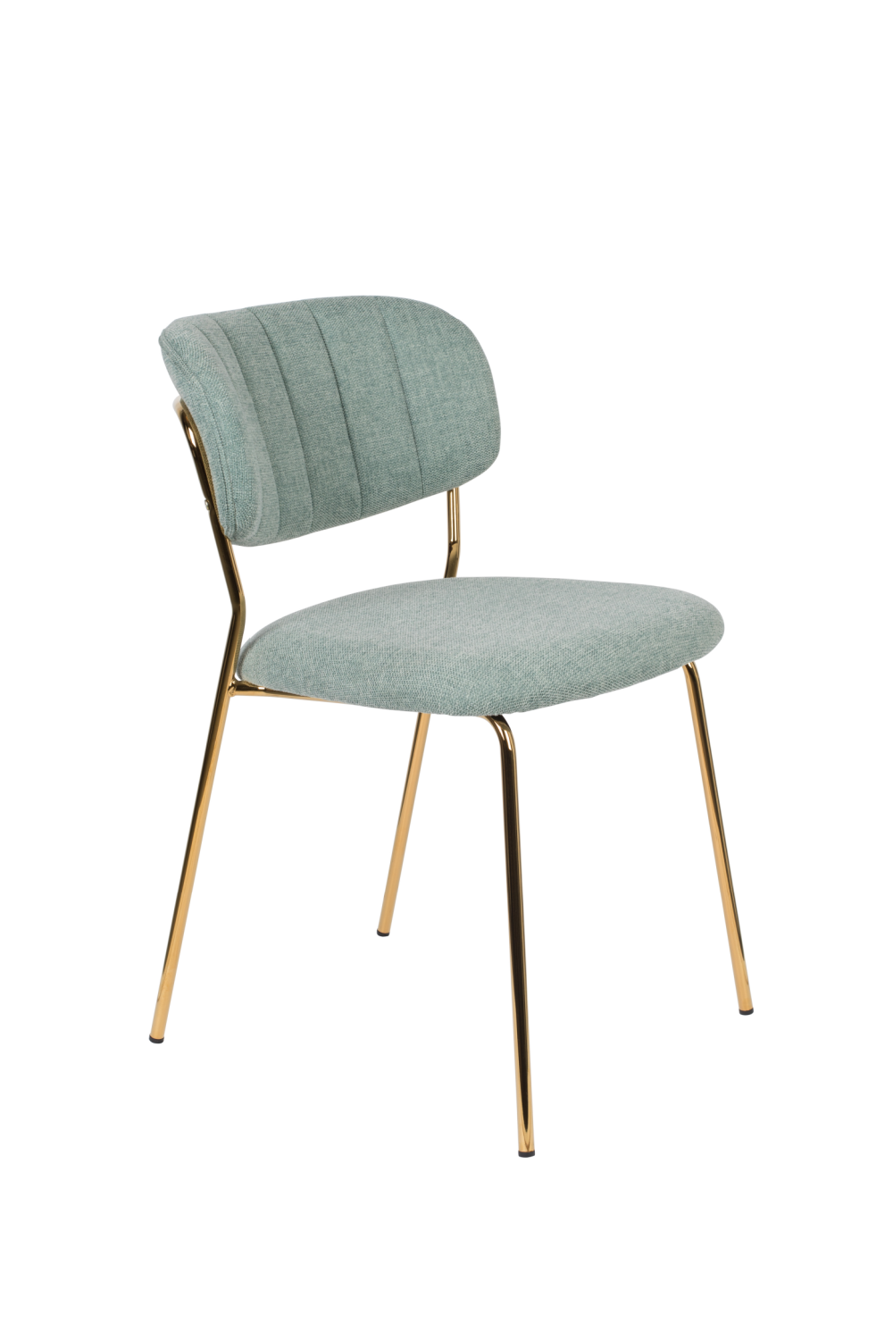 Mixed Fabric Upholstered Dining Chairs (2) | DF Jolien | OROA.com