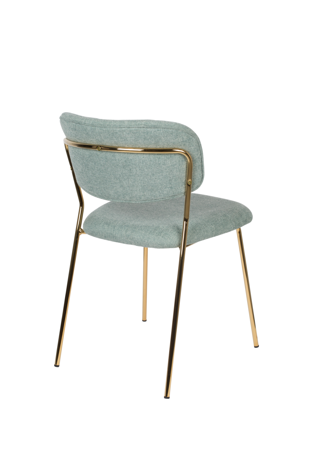 Mixed Fabric Upholstered Dining Chairs (2) | DF Jolien | OROA.com