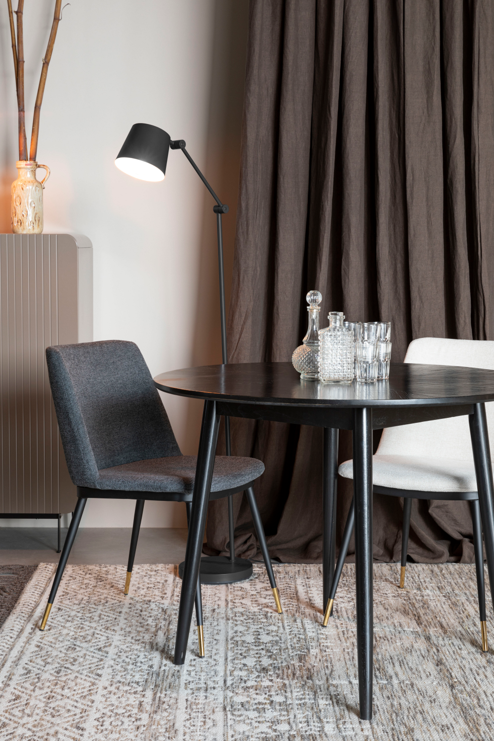Modern Upholstered Dining Chairs (2) | DF Lionel | OROA.com
