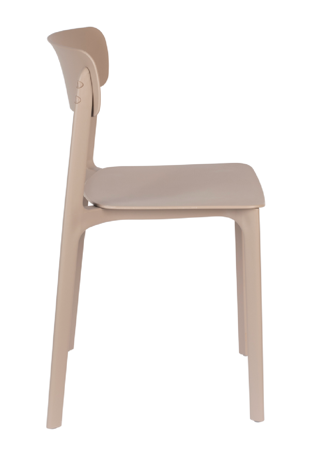 Fiberglass Modern Dining Chairs (4) | DF Clive | Oroa.com