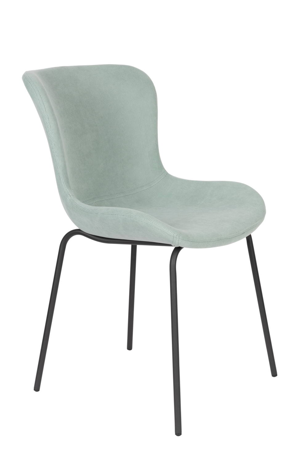 Upholstered Minimalist Dining Chairs (2) | DF Junzo | OROA.com