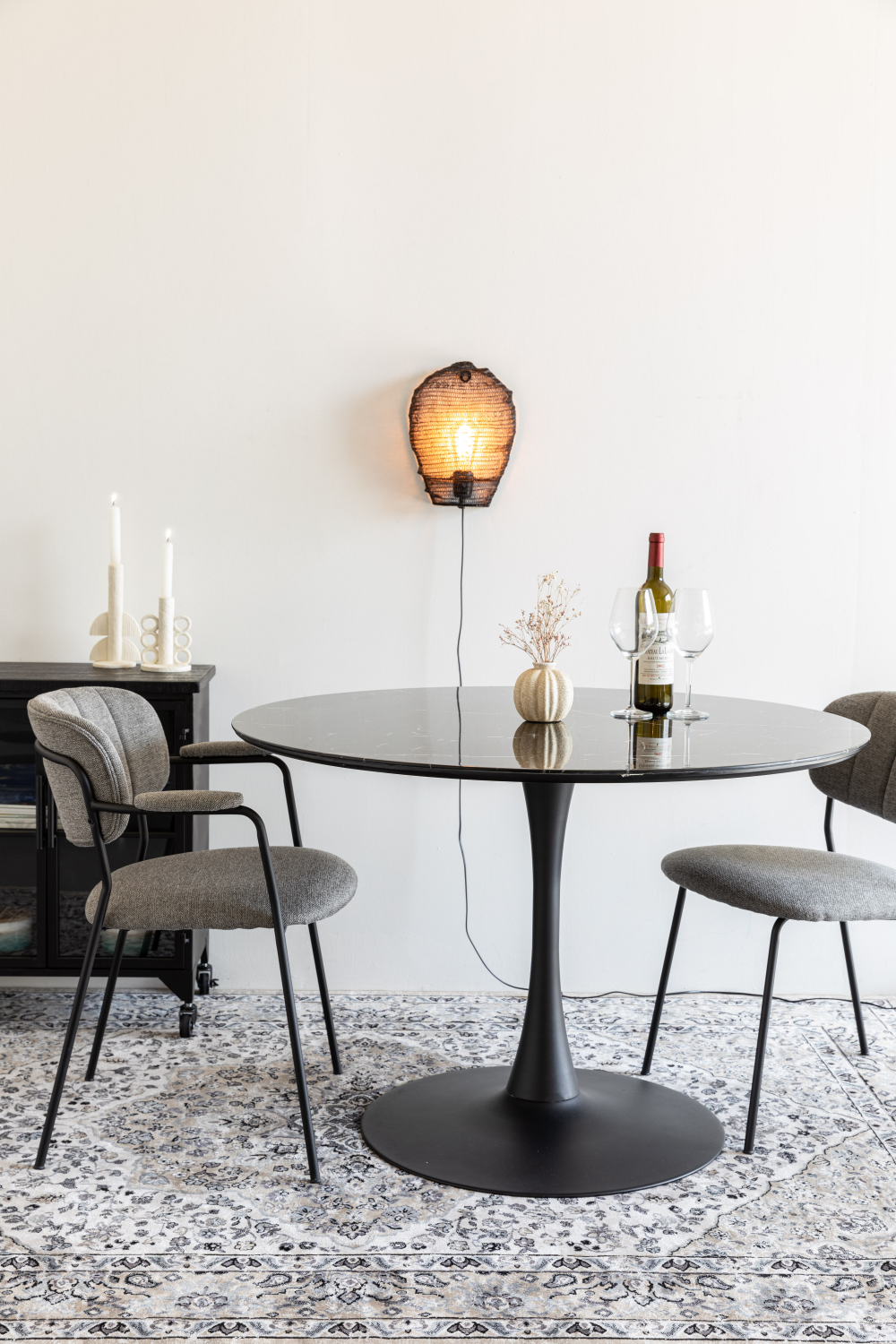 Minimalist Dining Chair Set (2) | DF Jolien | OROA.com