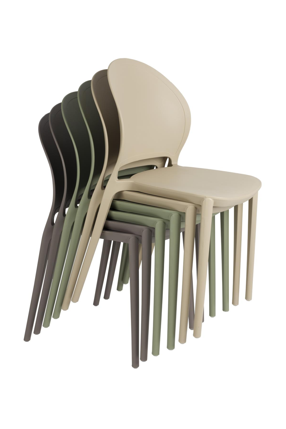Stackable Outdoor Dining Chair (4) | DF Sjoerd | OROA.com