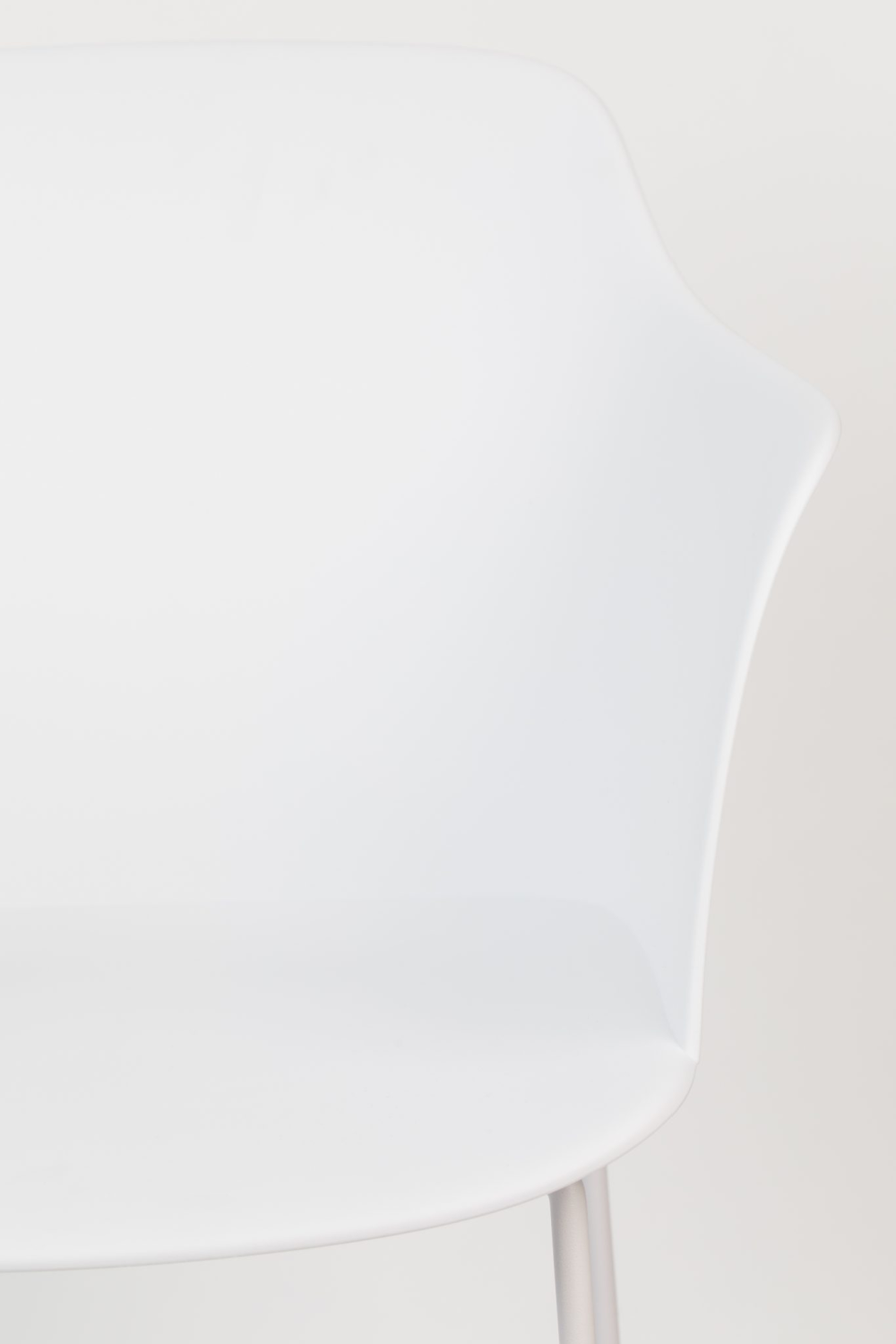 White Contemporary Dining Chairs (2) | DF Tango | Oroatrade.com