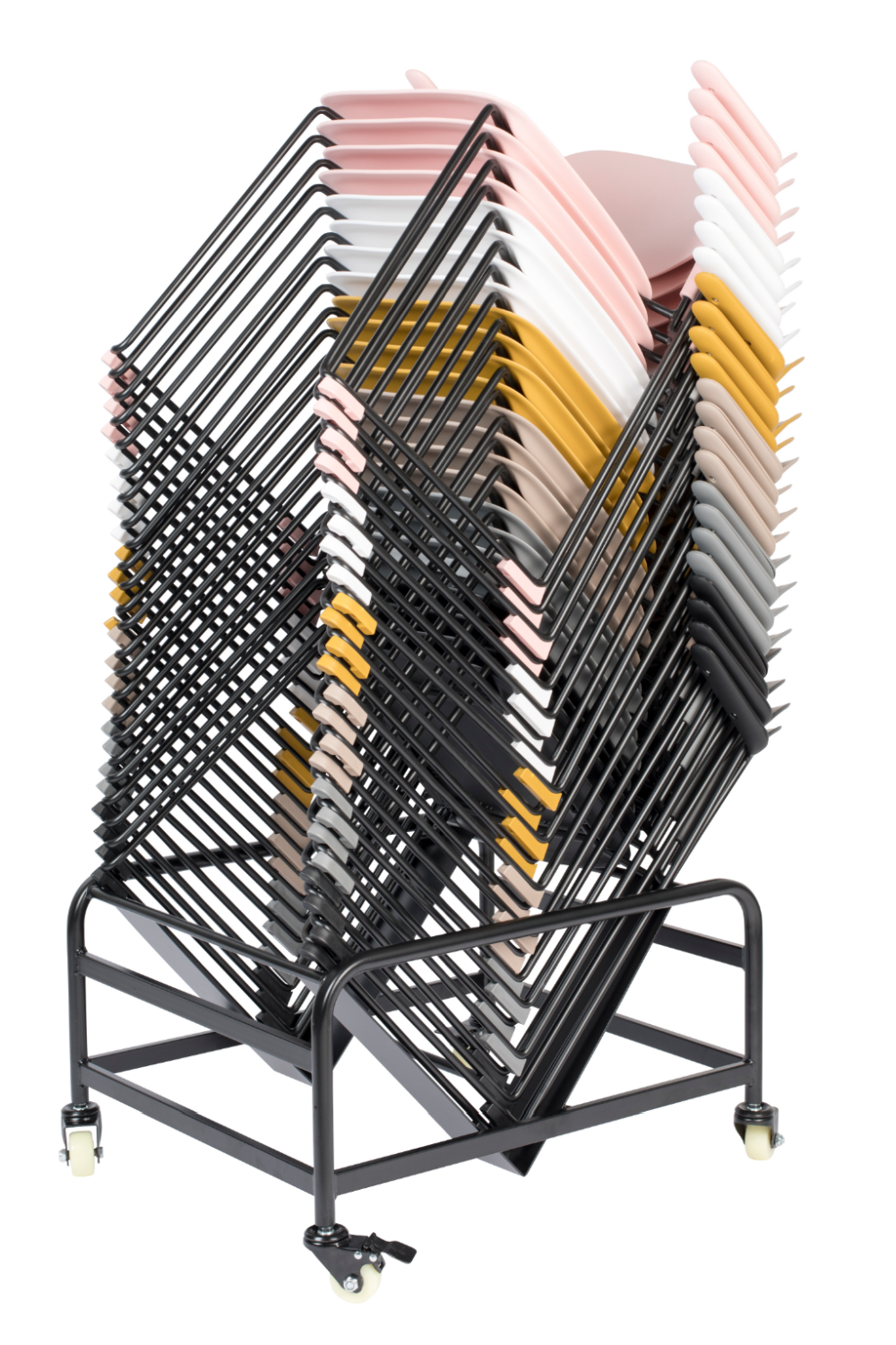 Pink Dining Chairs With Arms (4) | DF Stacks | OROA.com
