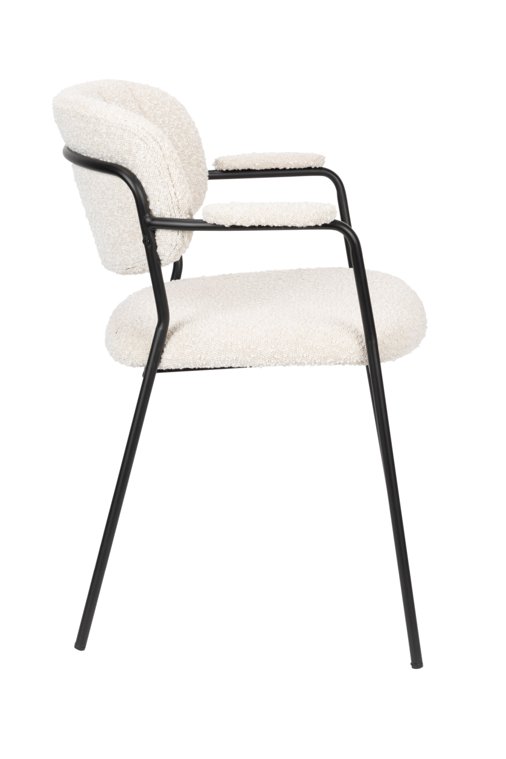 Bouclé Upholstered Armchairs (2) | DF Jolien | OROA.com