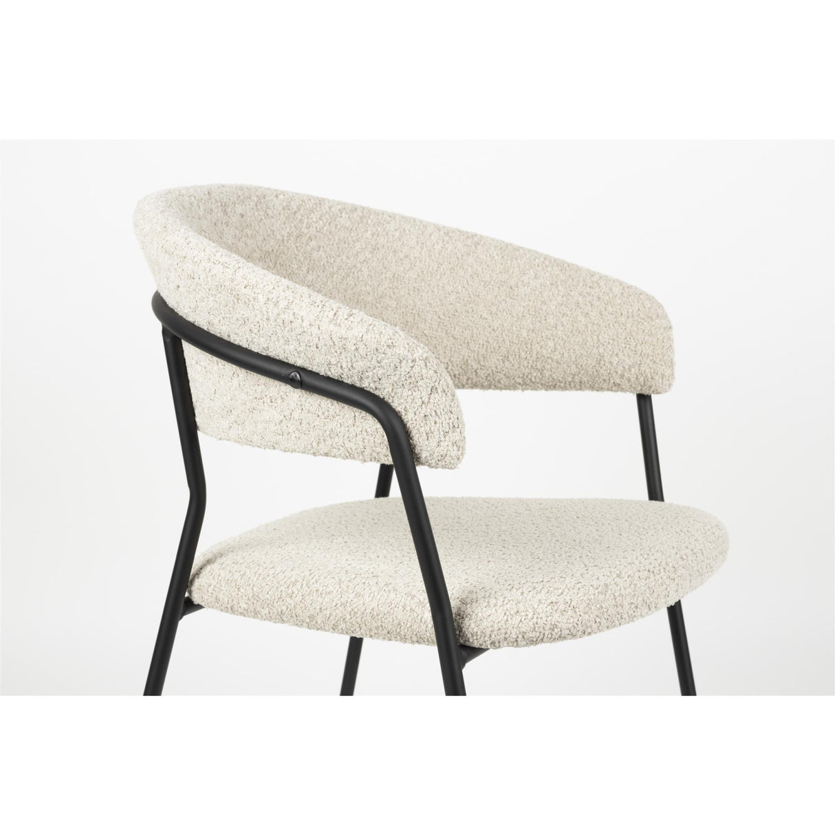 Curved-Back Dining Armchairs (2) | Oroa.com