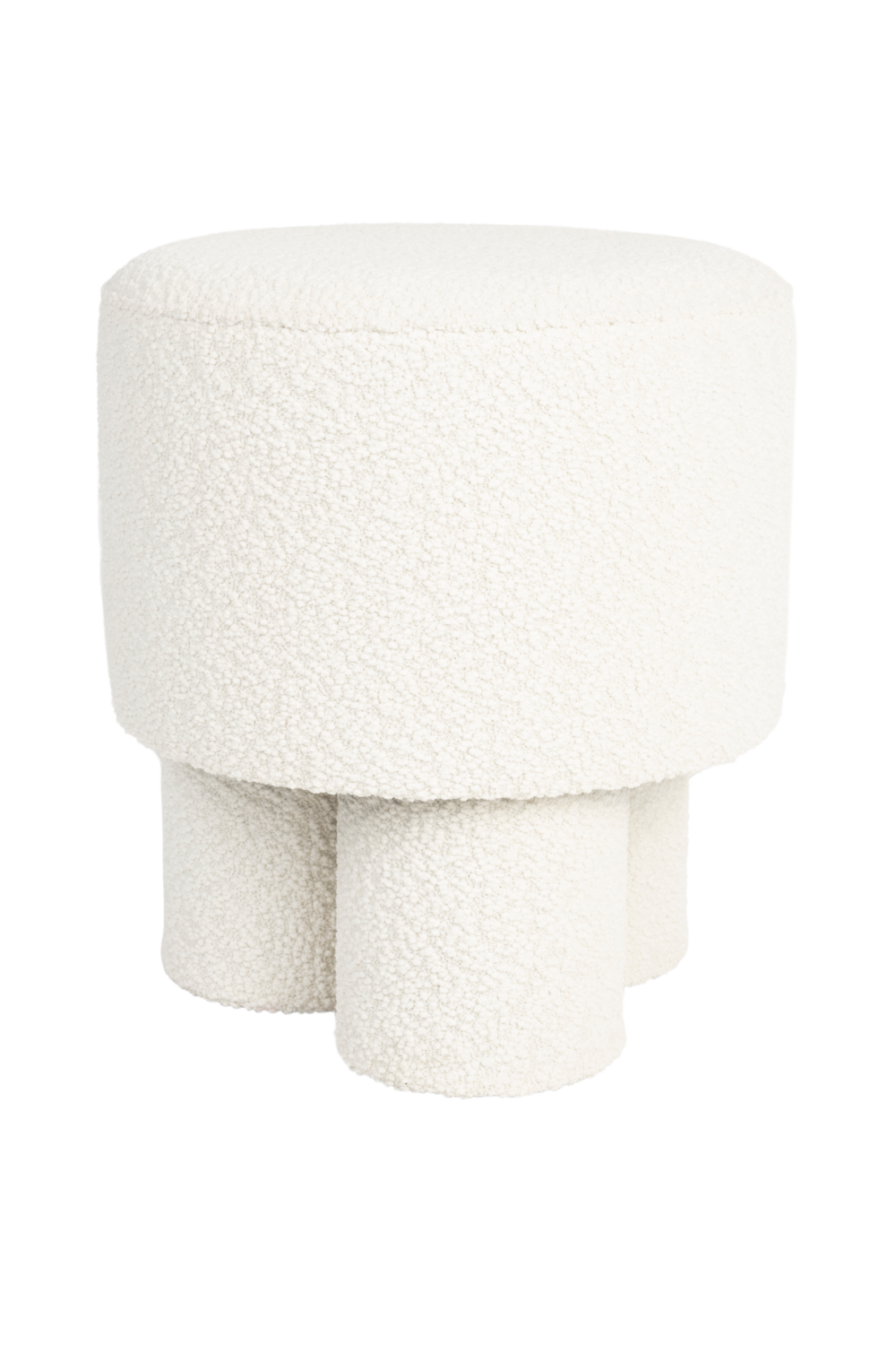Bouclé Modern Stool | DF Marcos | OROA.com