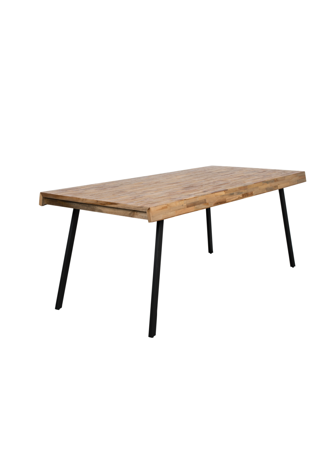 Natural Lacquered Teak Dining Table | DF Suri | Oroatrade.com