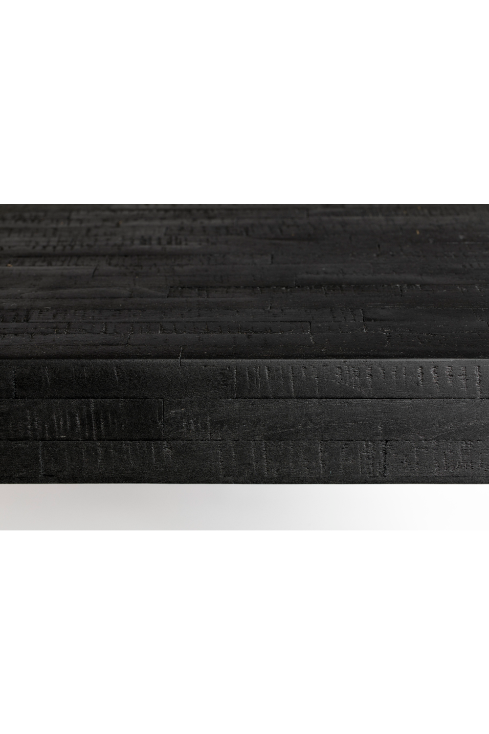 Black Lacquered Teak Dining Table | DF Suri | Oroa.com