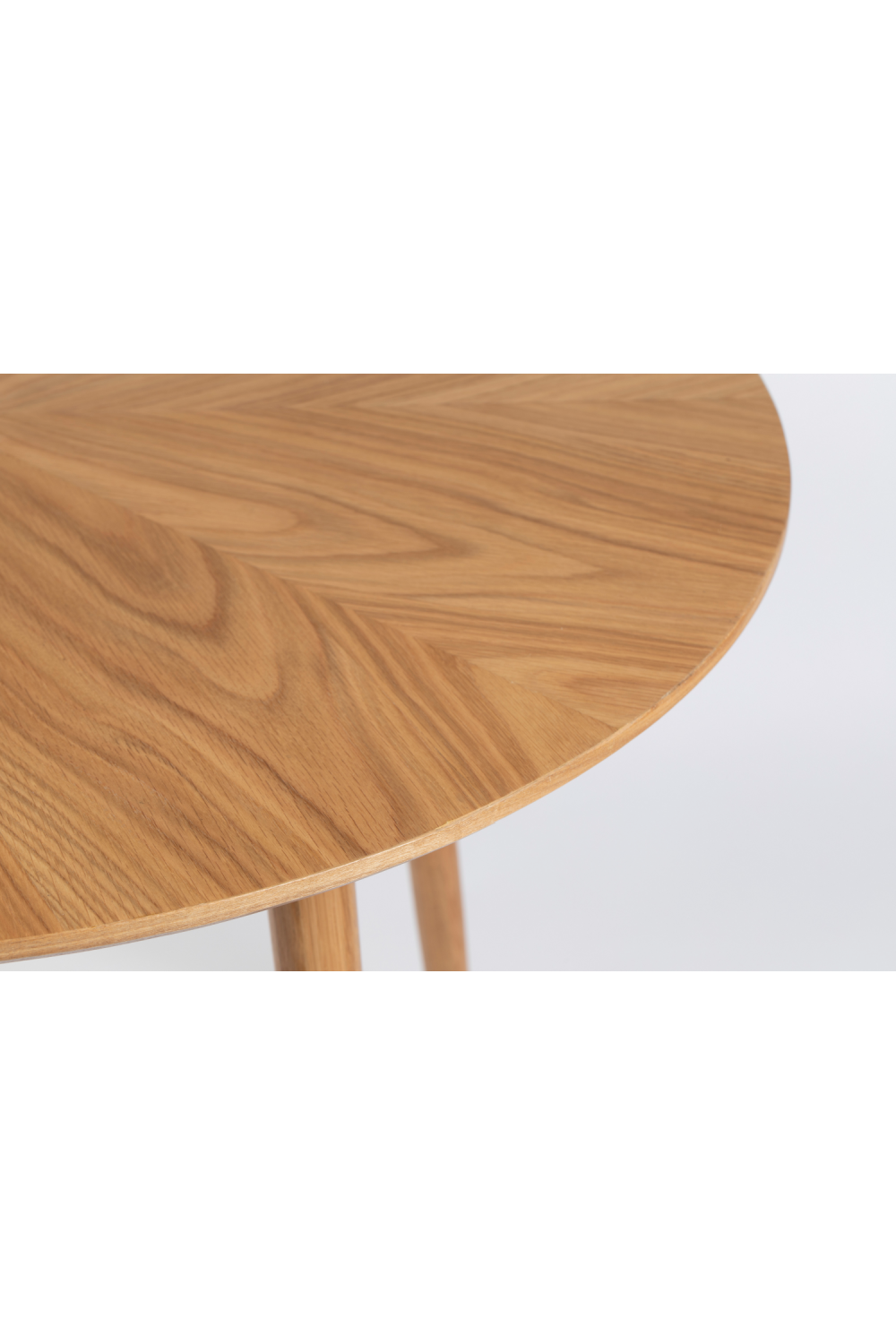 Round Natural Wood Dining Table | DF Fabio | OROA.com