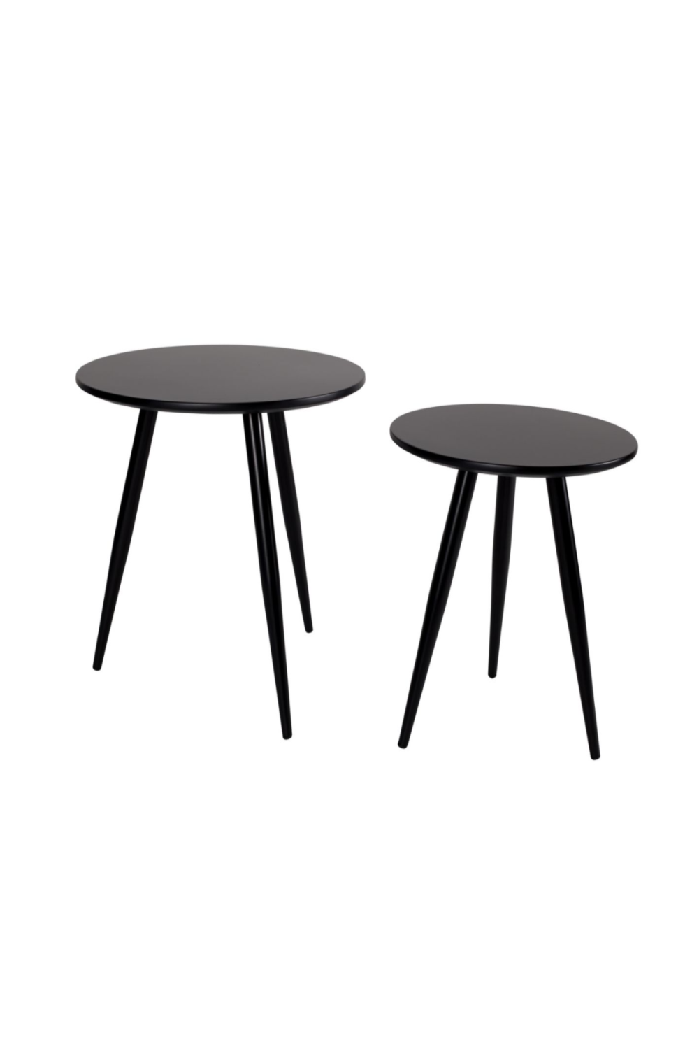 Wooden 3-Legged Side Tables (2) | DF Daven | Oroa.com