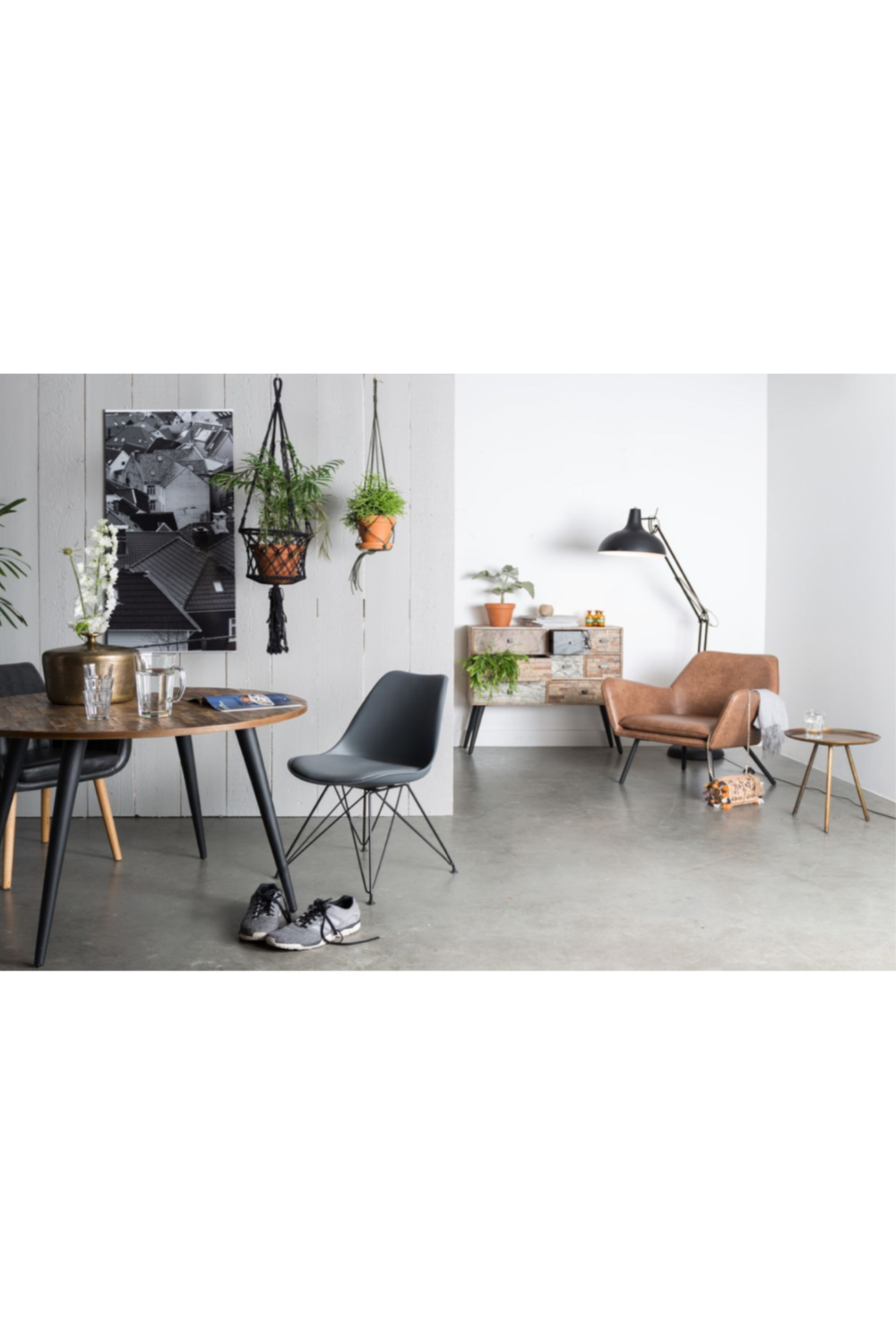 Copper Tripod Side Table | DF Frost | OROA.com