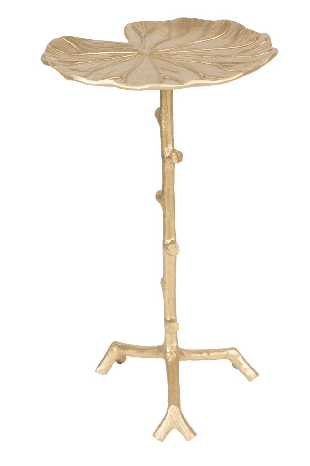 Art Deco Leaf Side Table | DF Lily | OROA.com