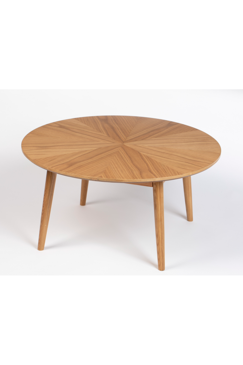 Round Oak Coffee Table | DF Fabio | Oroa.com