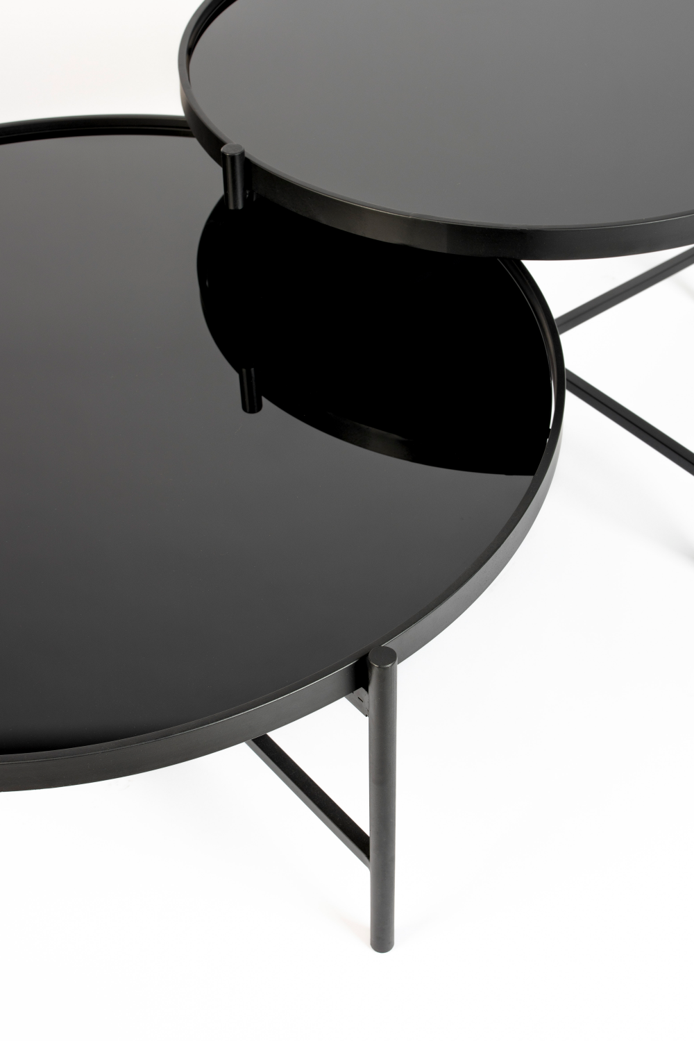 Black Contemporary Coffee Table | DF Li | OROA.com