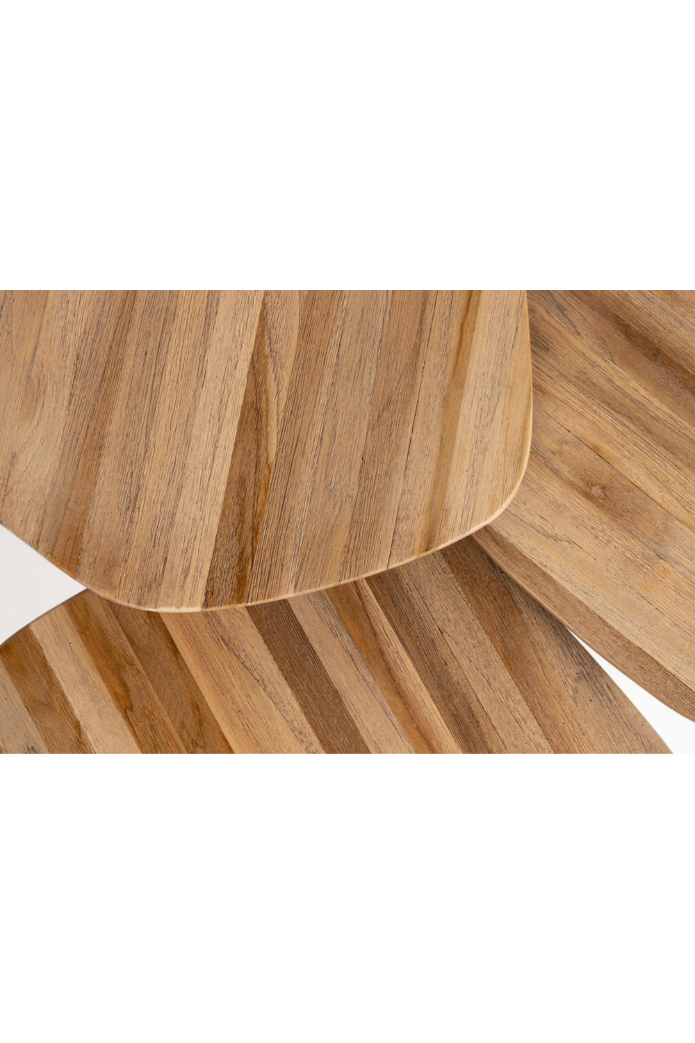 Teak Modern Coffee Table Set (3) | DF Cuties | OROA.com