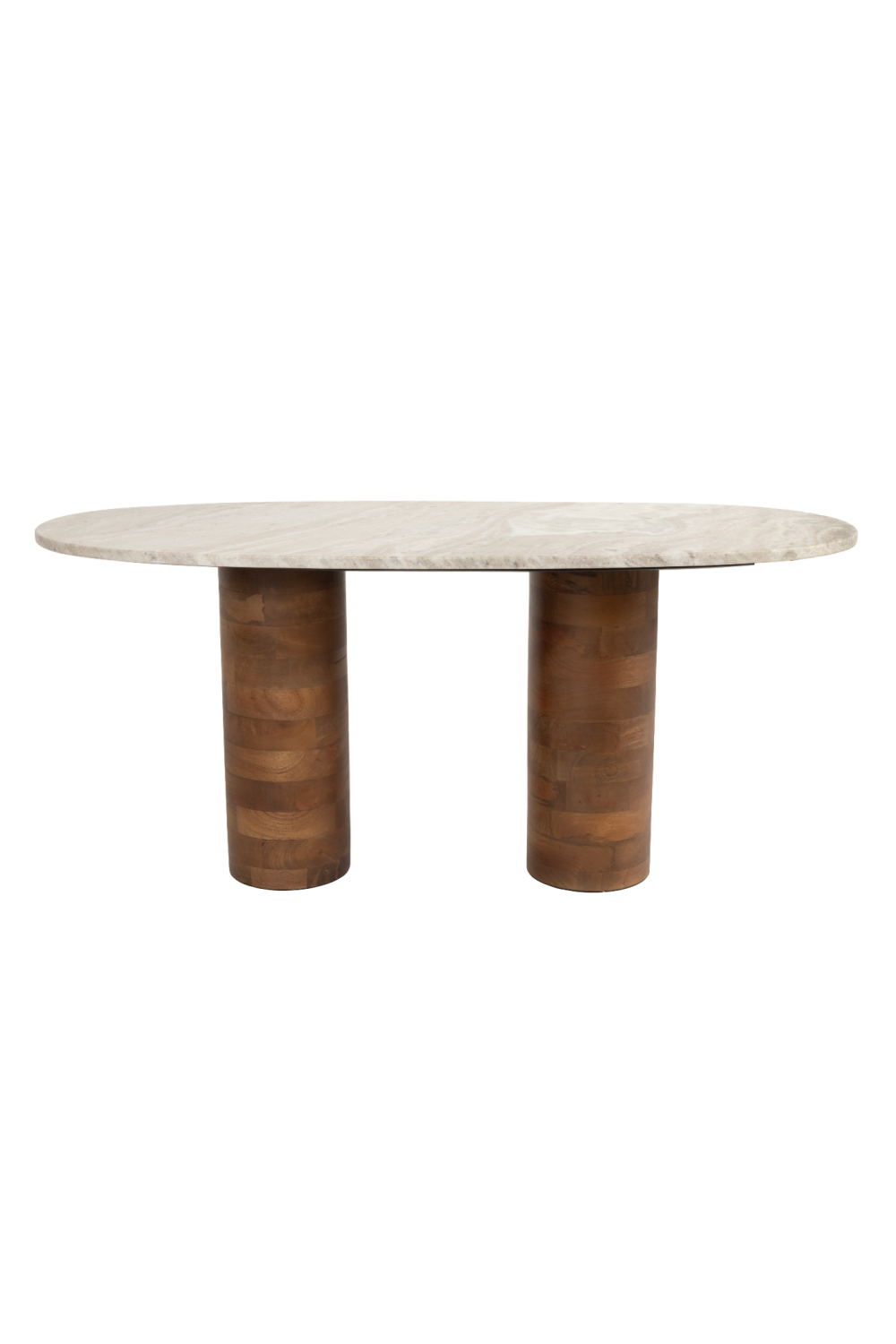 Marble Oval Coffee Table | DF Kouk | OROA.com