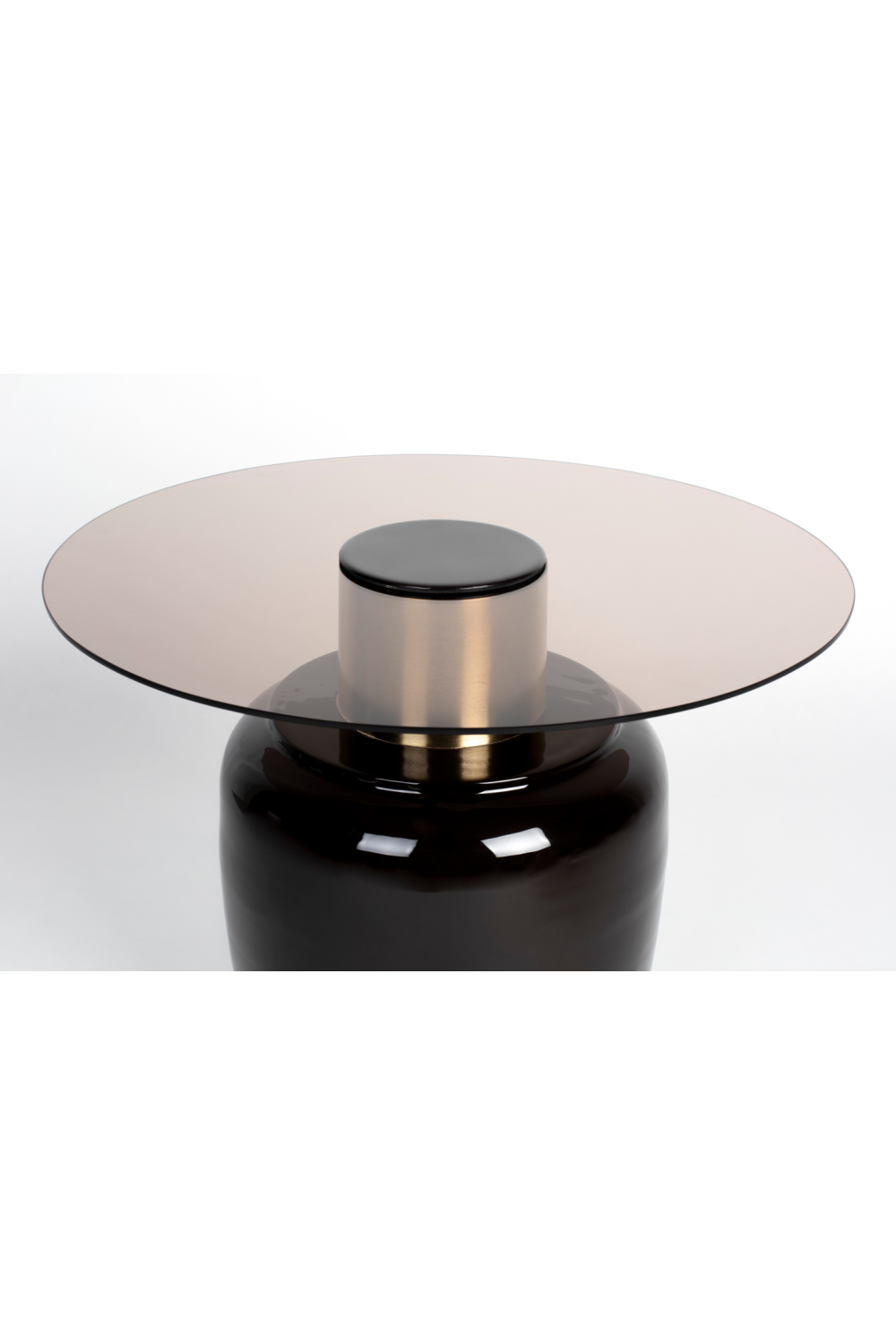 Glass Modern Side Table | DF Mohra | OROA.com